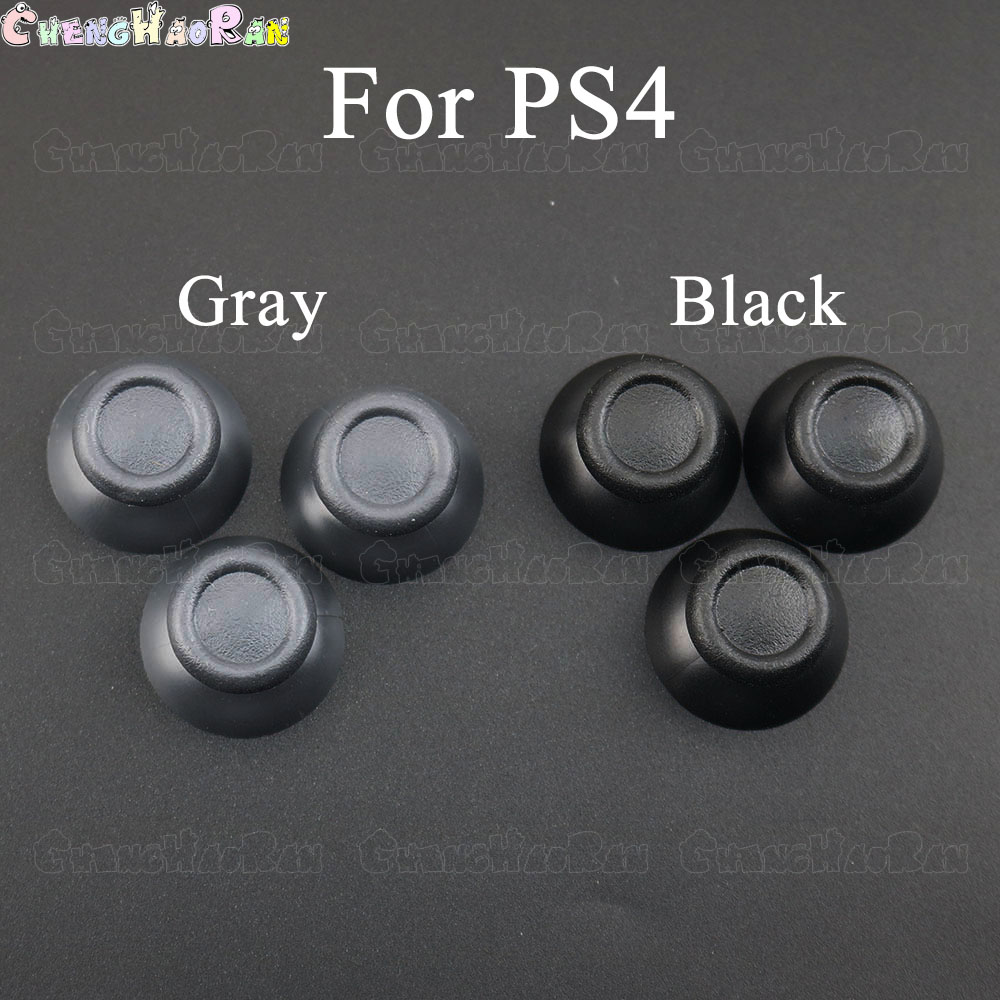 Esports Gaming Controller - 2 adet Gri Analog Kapak 3D