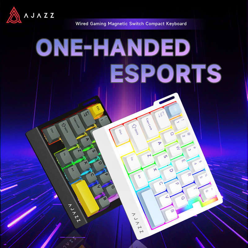 Esports Gaming Uk - Ajazz Ak029 Manyetik Eksenli Mekanik Klavye