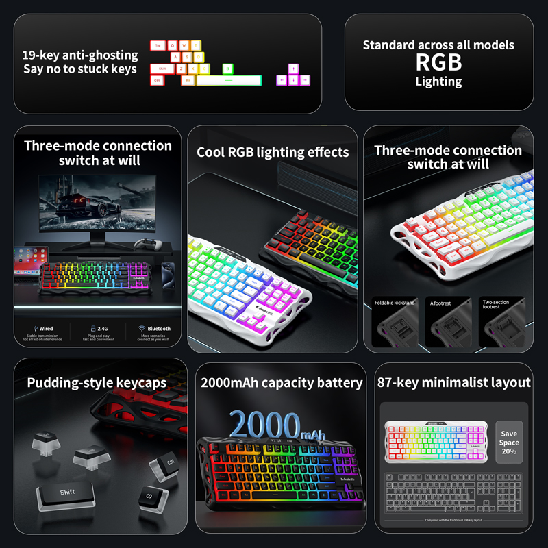 ksnake K108 Bluetooth kablosuz - Esports Gaming Uk incelemesi ve fiyatı