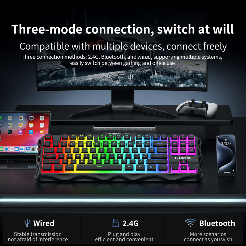 ksnake K108 Bluetooth kablosuz - Esports Gaming Uk incelemesi ve fiyatı